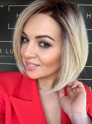 Peruka syntetyczna Belissima Honey bob 30 cm