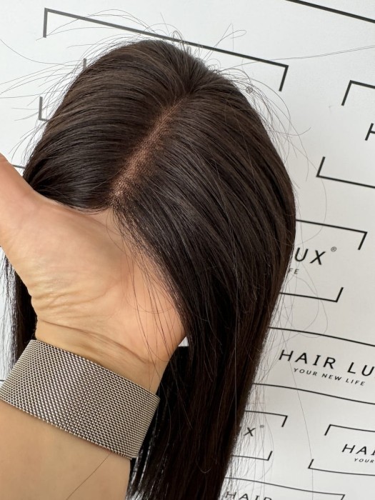 topper-basia-45cm-naturalny-przedzialek-lace-czekoladowy-braz-hairlux