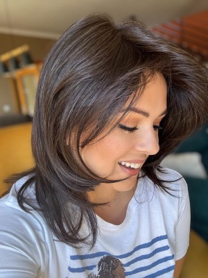 Peruka syntetyczna  Feathered Bob TressAllure 4/6R 40 cm  