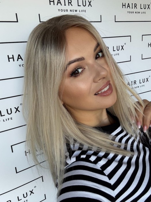 Prezentacja Toppera Angela – lekka baza lace 20x20 cm, długość 40cm, gęstość 130%.