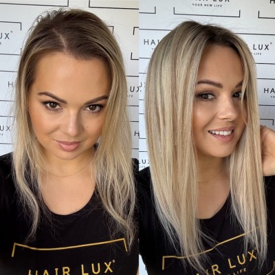 Eliza Mini topper do zagęszczenia przedziałka  45 cm