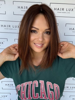 Lora Ombre 35cm 20x20 Topper z włosów naturalnych