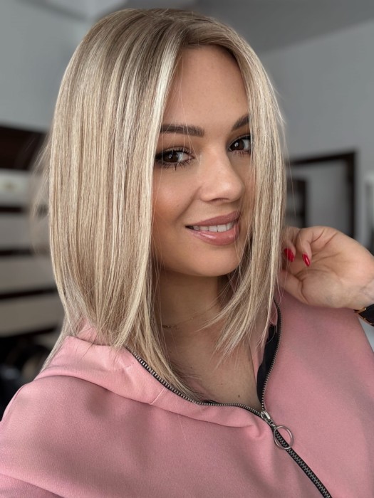 topper-ester-35cm-lace-baleyage-blond-przedzialek-naturalny-efekt