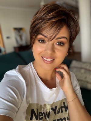 Monza 8/27-6 krótka peruka syntetyczna Gisela Mayer   