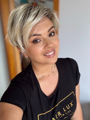 Monza L22+4  Krótka peruka syntetyczna Gisela Mayer 