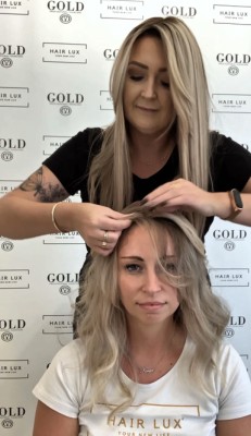 Viola Mini topper do zagęszczenia przedziałka  45cm