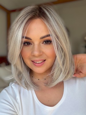 Roca blonde Belle Tress 35cm mono topper syntetyczny