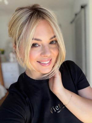 Honey with chai latte premium Belle Tress 35cm mono topper syntetyczny