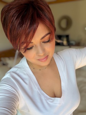 Monza 33/fire/131 krótka peruka syntetyczna Gisela Mayer   