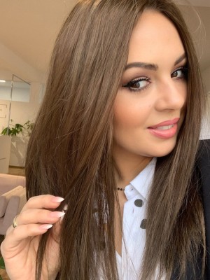 Karina 45cm #6 Zagęszczenie włosów dopinka clip in